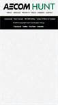 Mobile Screenshot of huntconstructiongroup.com